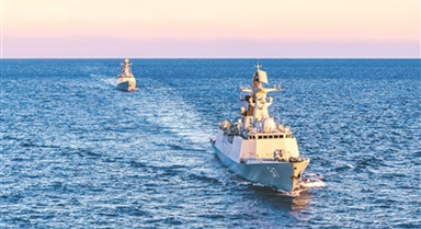 海軍某支隊(duì)組織訓(xùn)練